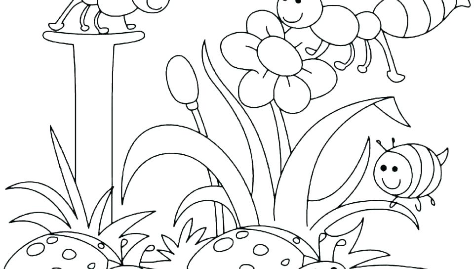 960x544 number coloring pages for toddlers kindergarten free draw - Free Drawing For Toddlers