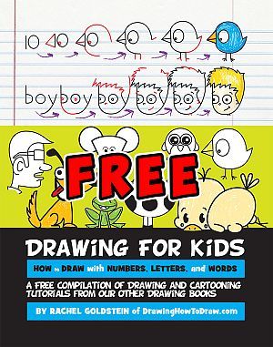 300x381 Free Drawing Activity Book For Kids How To Draw Drawing Books - Free Drawing Lessons For Kids