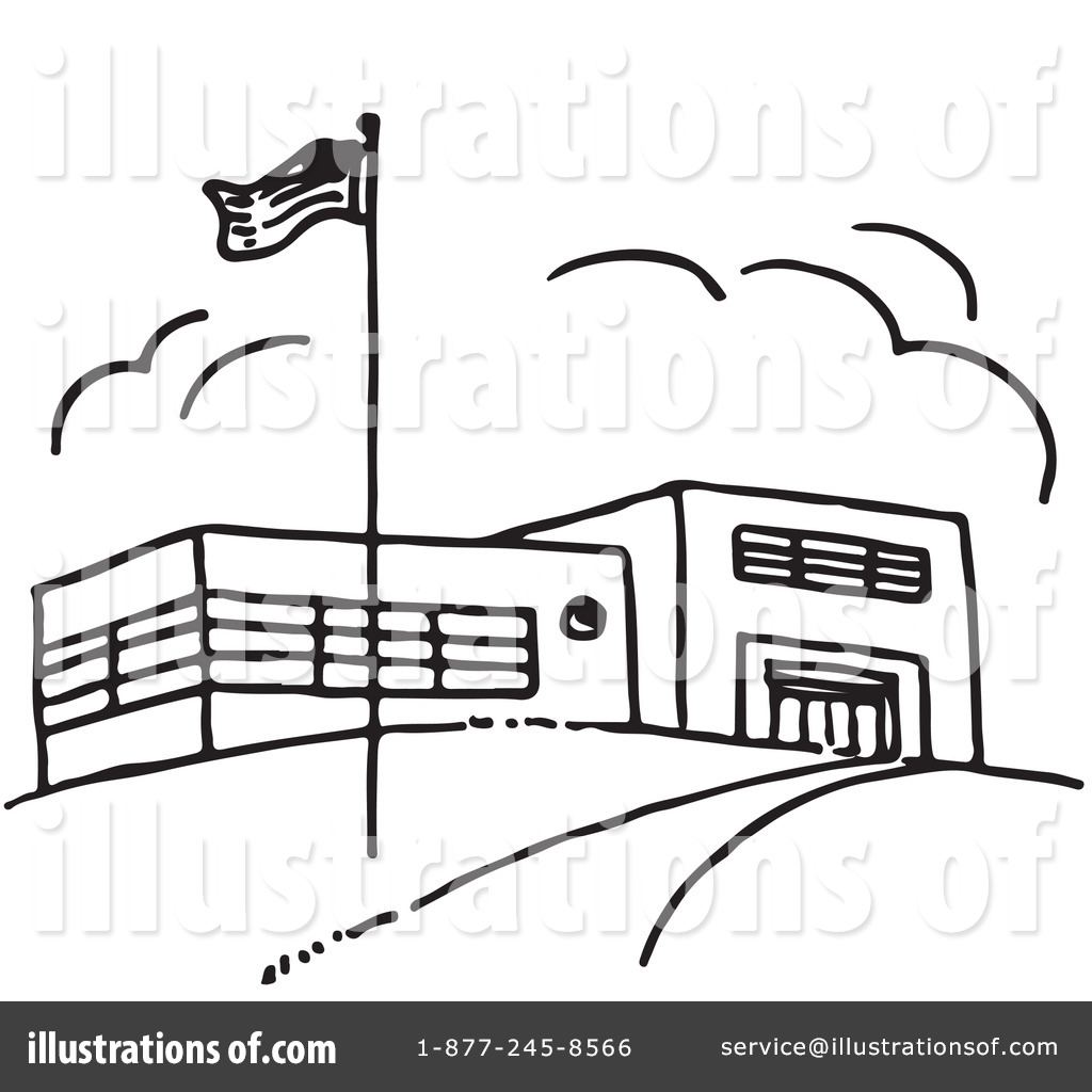 1024x1024 Schoolhouse Drawing School For Free Download - Free Drawing School