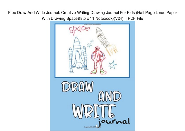 638x451 free draw and write journal creative writing drawing journal - Free Drawing Space