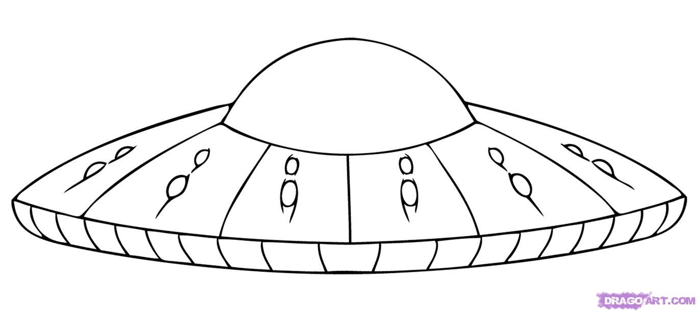 1368x613 how to draw a ufo, step - Free Drawing Space
