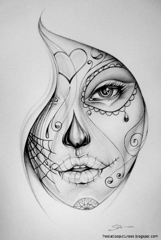 Free Tattoo Drawings Sketches with Realistic