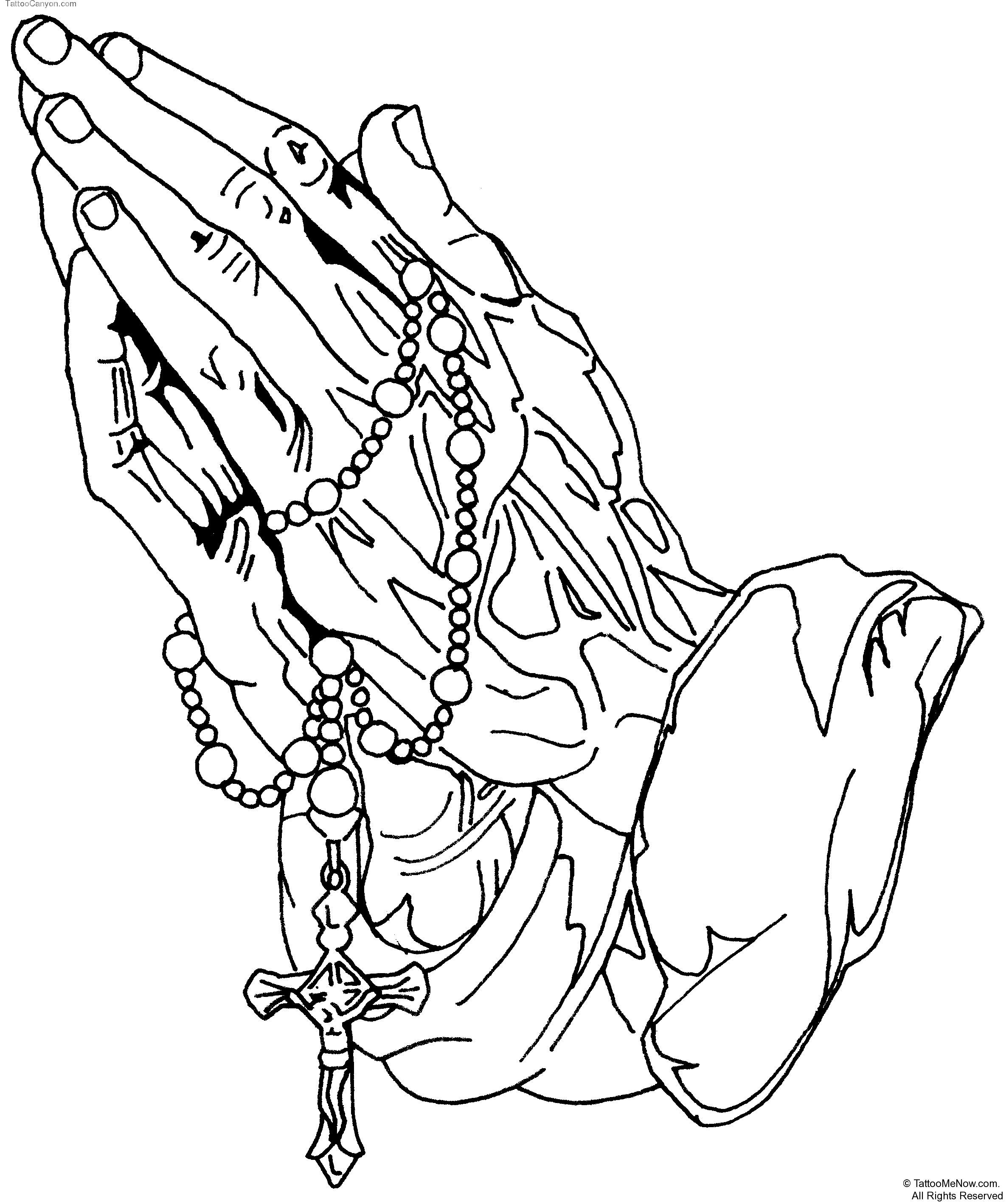 2370x2837 Rosary Drawing Tattoo Stencil For Free Download - Free Drawing Tattoos