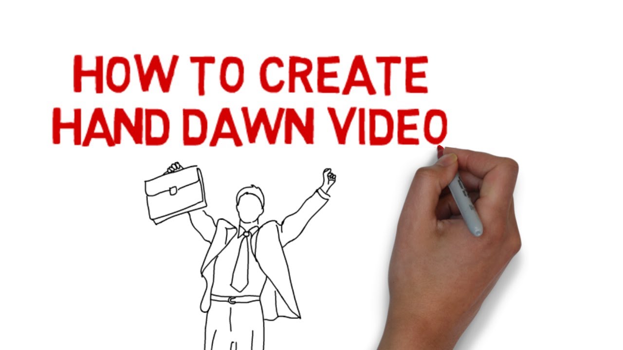 1280x720 how to create hand drawn videos - Free Drawing Videos