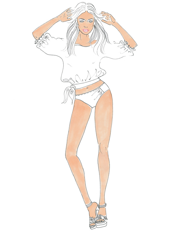 585x800 Fashion Illustration Course - Free Fashion Drawing