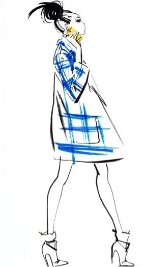 283x524 The Comeback Of Fashion Illustration And The Top New Illustrators - Free Fashion Drawing