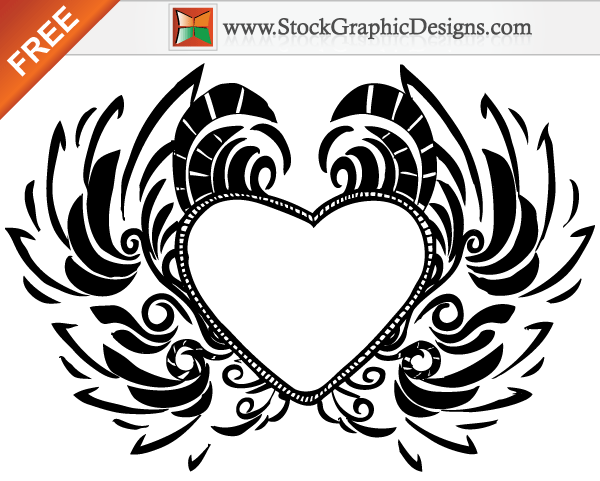 600x481 Free Hand Drawn Valentine's Day Love Heart Vector Download Free - Free Hand Drawing Design