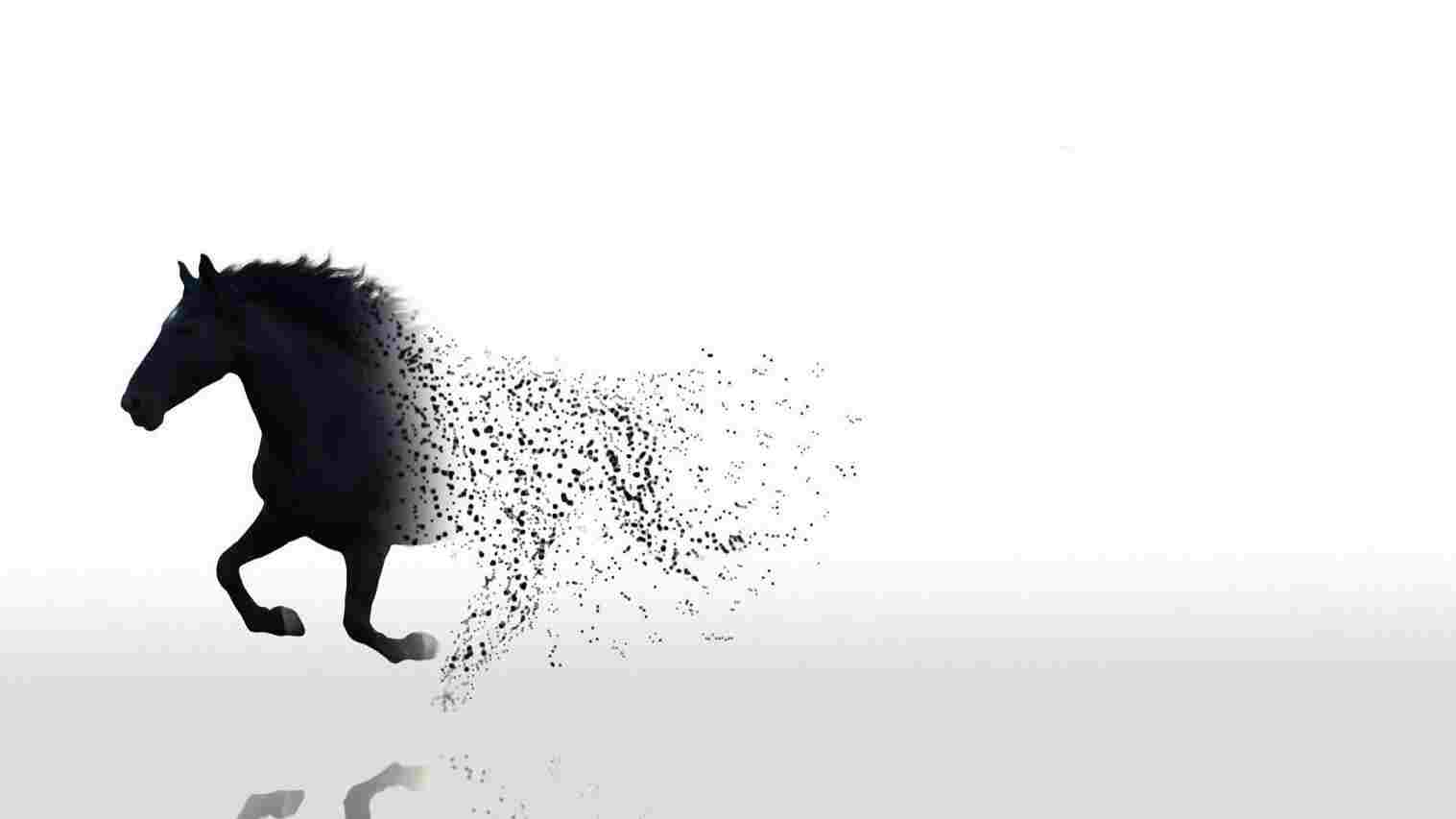 1517x853 Abstract Horse Drawings - Free Horse Drawings