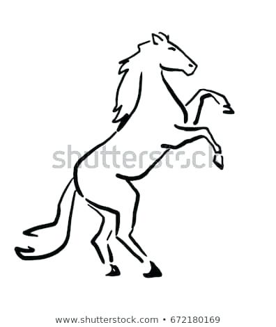 396x470 Black And White Horse Head Drawings Free Vector Download - Free Horse Drawings