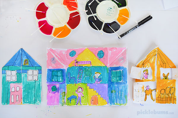 600x397 My House Drawing Prompt - Free House Drawing