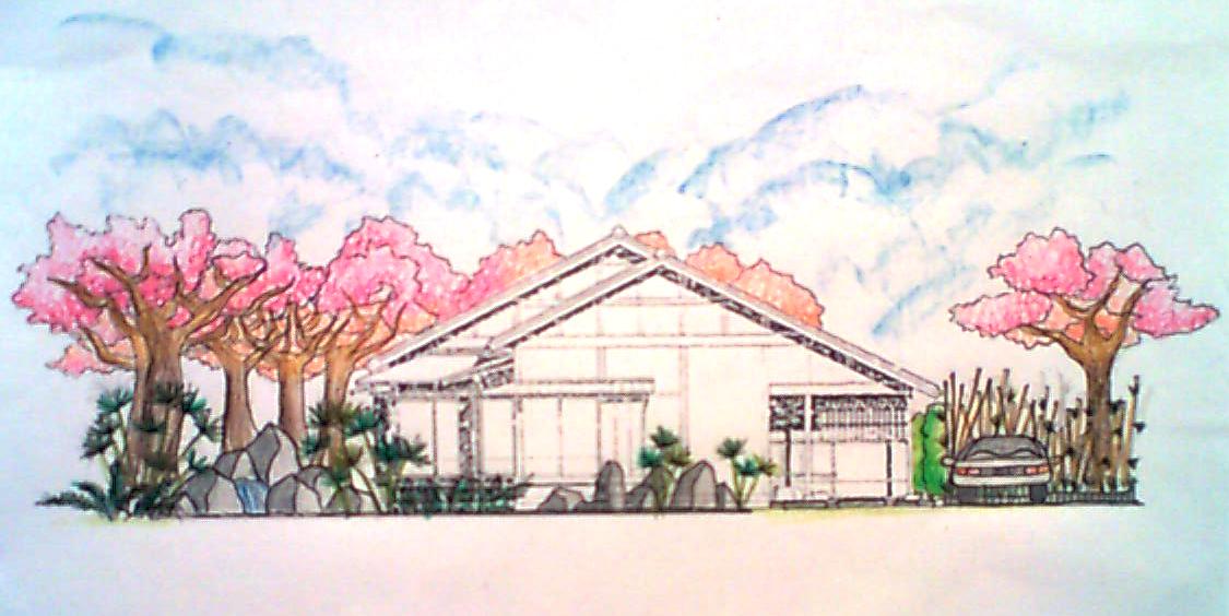 1125x564 Architectural Free Hand Landscape Drawing L'espirit De L'escalier - Free Landscape Drawing