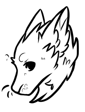 326x429 Free Line Art - Free Line Drawings