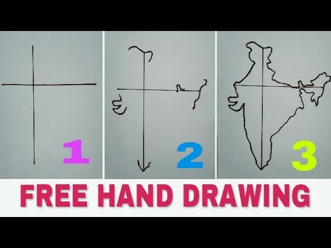 480x360 Free Hand India Map Drawing - Free Map Drawing
