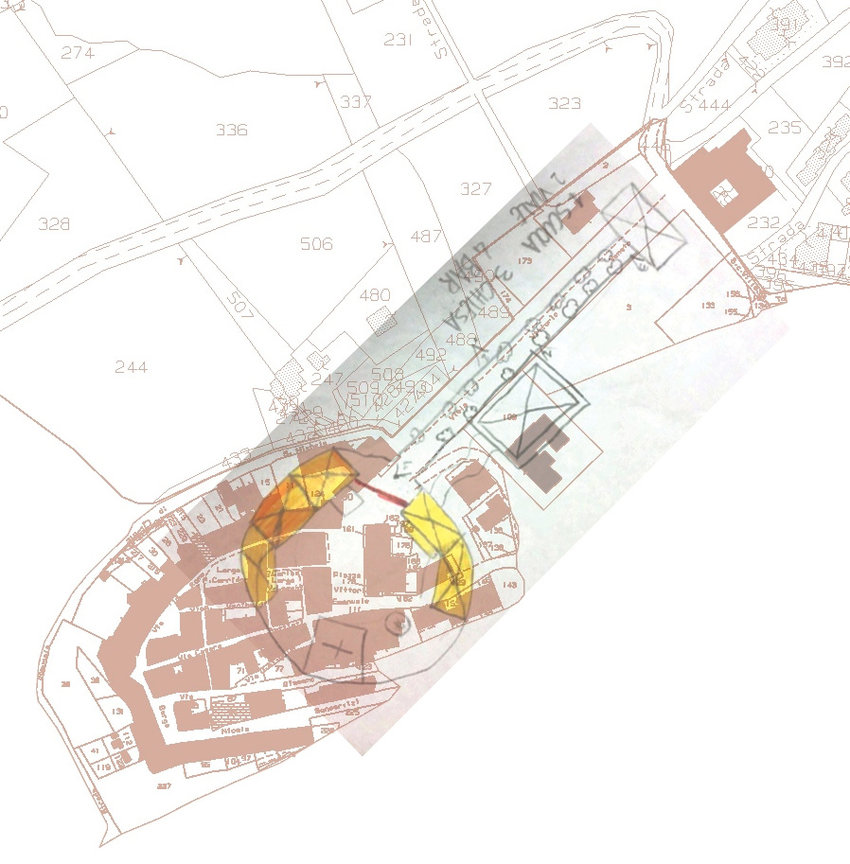 850x864 Gualdo From The Free Hands Memory Drawings - Free Map Drawing