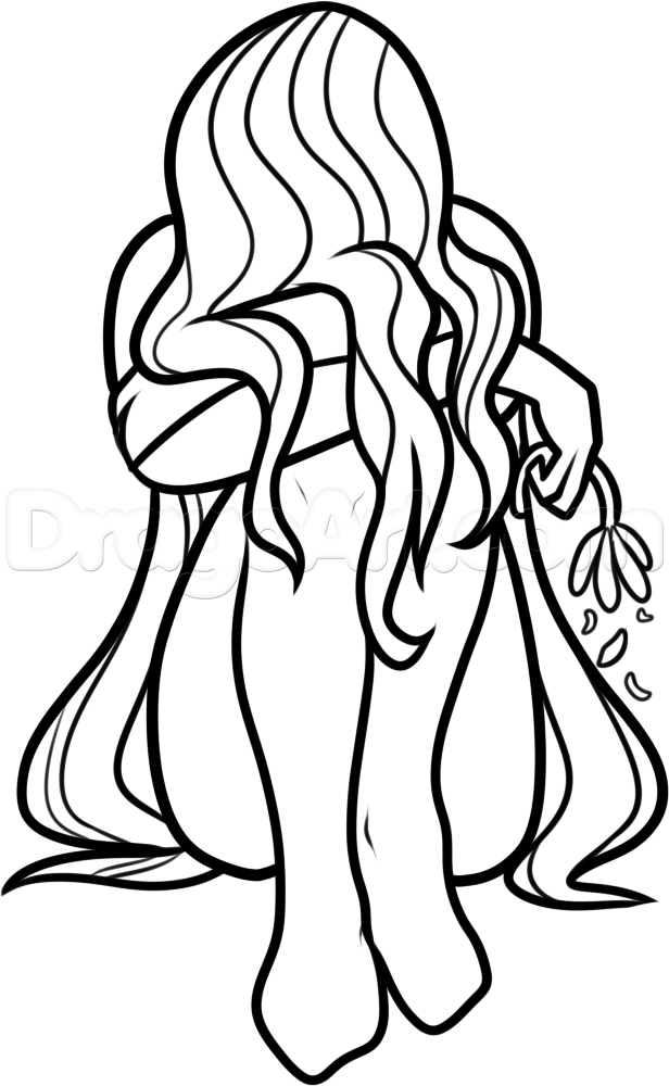 616x1000 How To Draw A Girl Crying, Step - Free Online Drawing