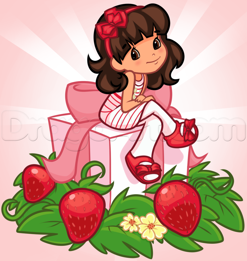 989x1048 How To Draw A Cute Girl, Step - Free Online Drawing For Kids