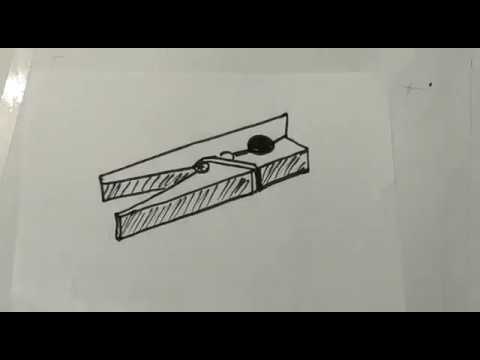 480x360 How To Draw Clothes Peg - Free Online Drawing For Kids