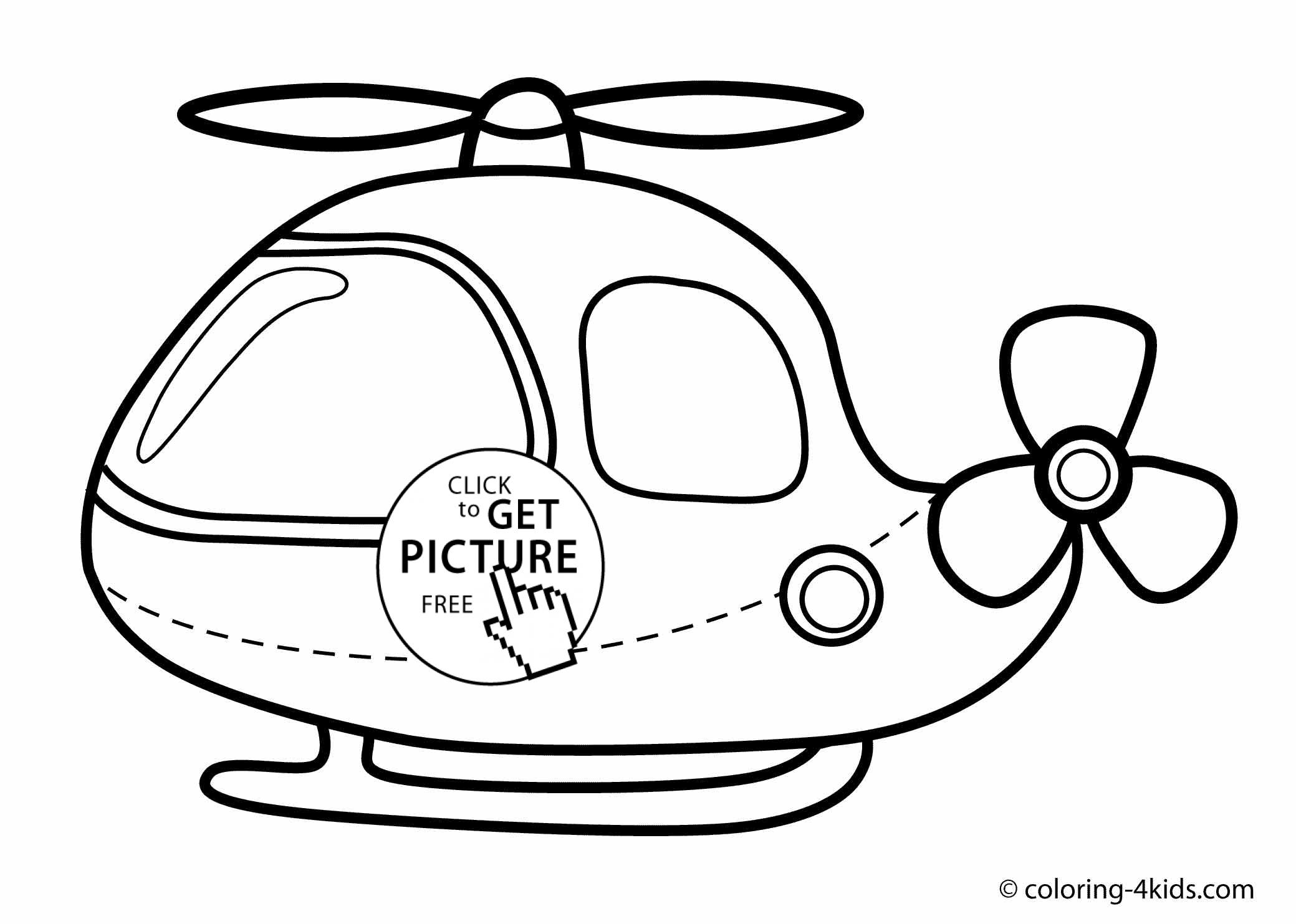 2079x1483 helicopter coloring pages, helicopter coloring book for kids - Free Printable Drawings