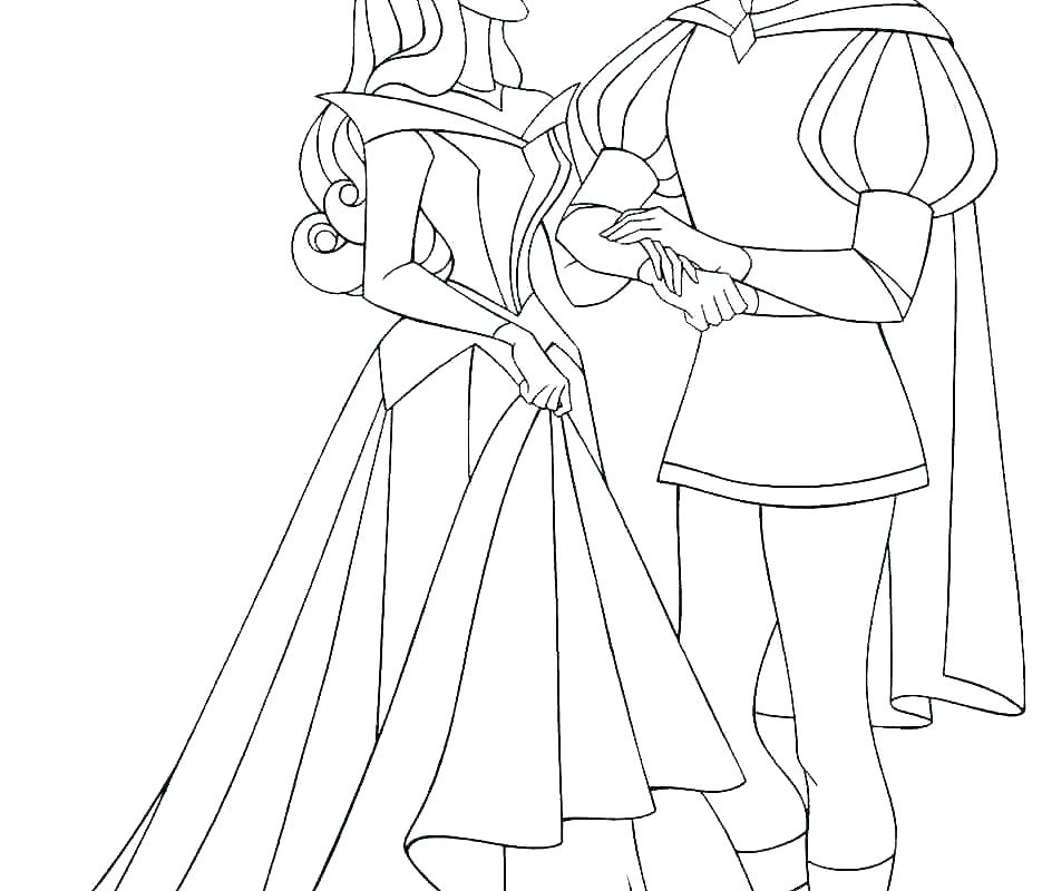 935x800 Sleeping Beauty Coloring Pages To Print Pictures Free Printable - Free Printable Drawings