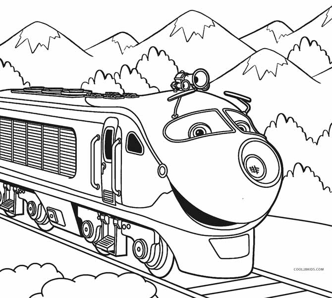 670x600 Free Printable Train Coloring Pages For Kids Printable - Free Printable Drawings For Kids