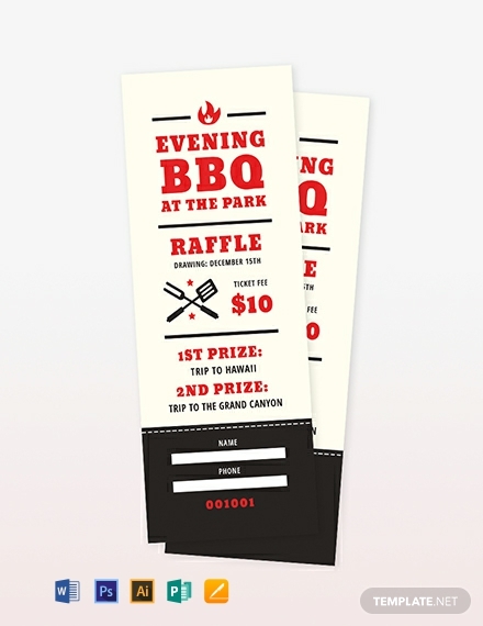 440x570 Free Raffle Ticket Templates Download Ready Made - Free Printable Tickets For Drawings