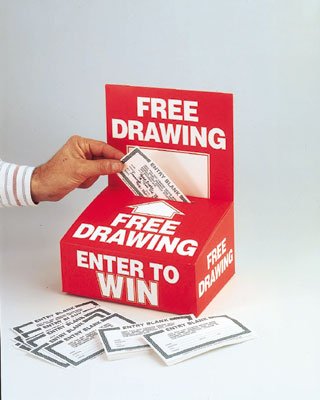 320x400 Free Drawing Raffle Box - Free Raffle Drawing