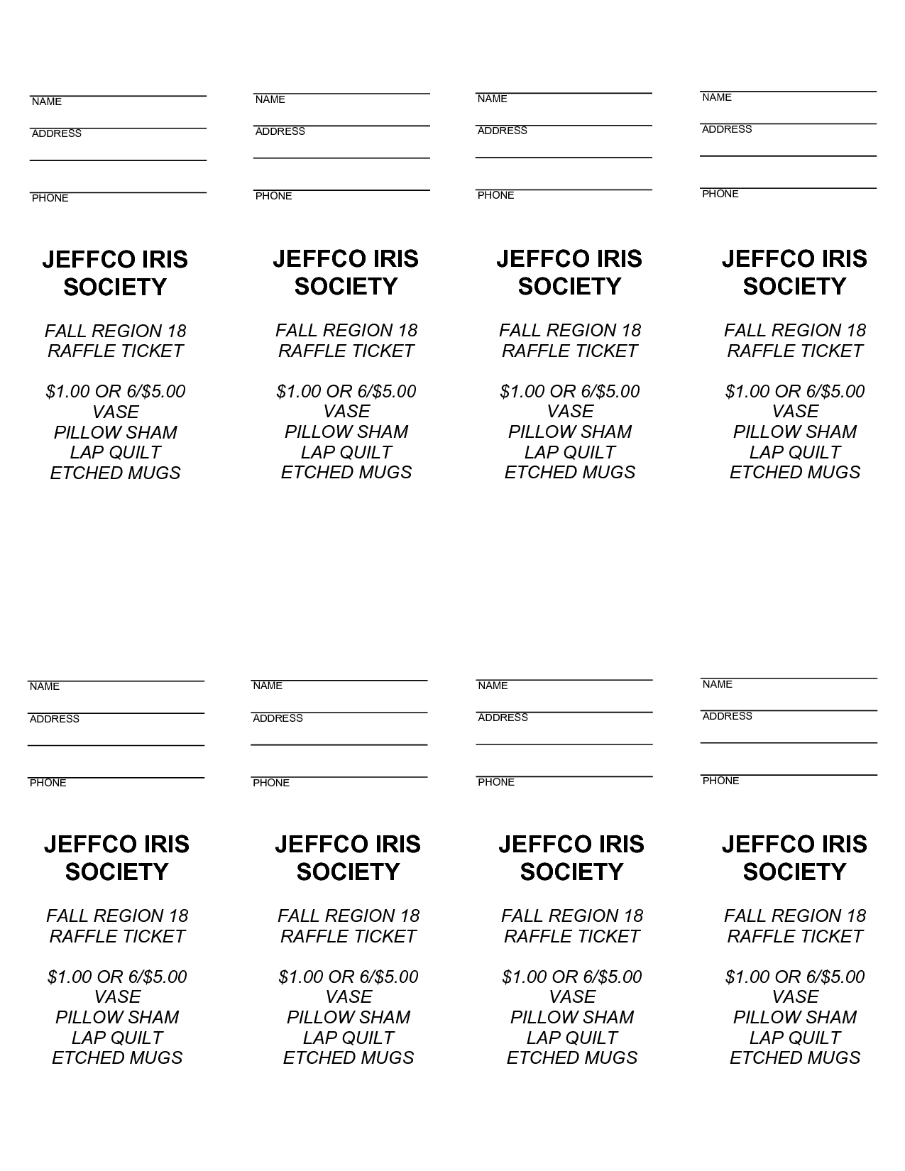 1275x1650 raffle drawing raffle ticket for free download - Free Raffle Drawing