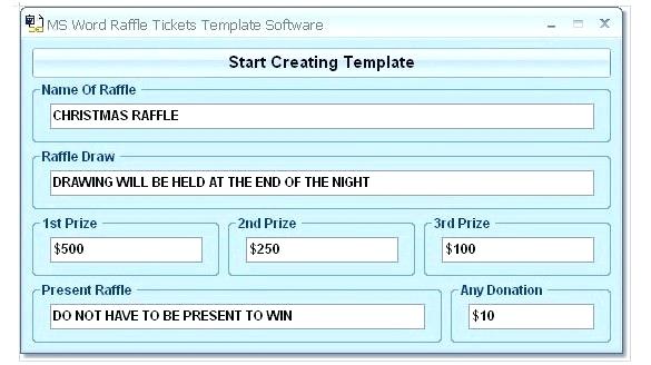 585x328 Free Raffle Ticket Templates Follow These Steps To Create Your Own - Free Raffle Drawing Template