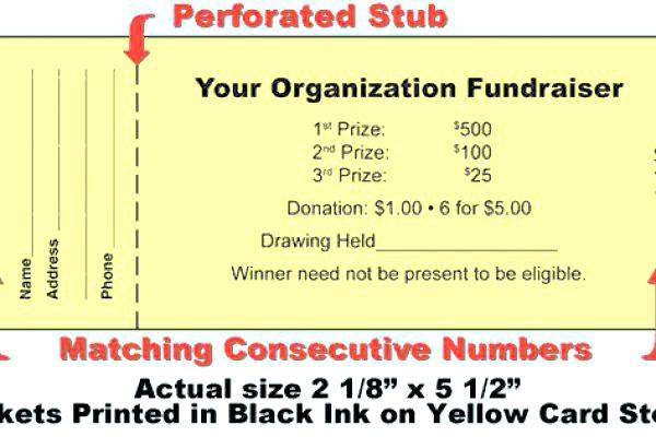 600x400 Ticket Raffle Templates On Google Search Drawing Template Free - Free Raffle Drawing Template
