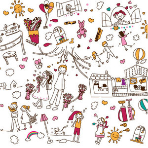 300x300 Free Vectors Child Drawing Free Vector - Free Vector Drawing