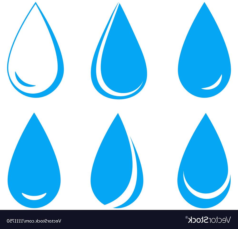 1000x959 top water drop vector drawing free vector art, images, graphics - Free Vector Drawing