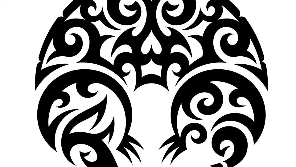 960x540 Drawing Vector Graphics Tribal Illustration - Free Vector Drawing