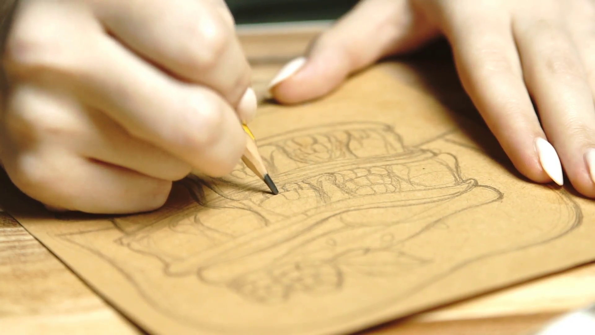 1920x1080 lifestyle hands of young beautiful girl freelance artist designer - Freelance Drawing Artist