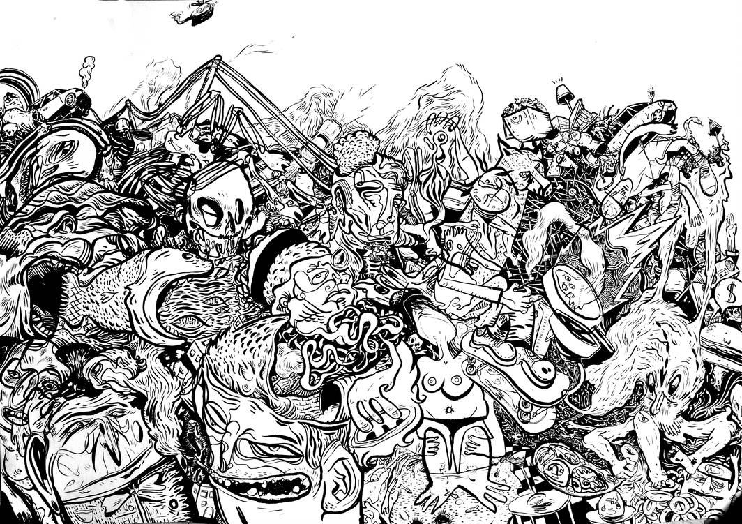 1064x751 Freestyle Drawing With Inkhead - Freestyle Drawing