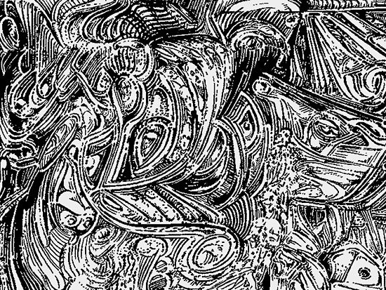 550x413 Freestyle Ink Drawing Posters - Freestyle Drawing