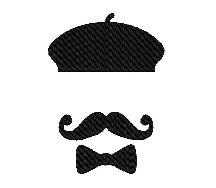 758x659 beret clipart group with items - French Beret Drawing