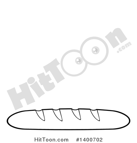 450x470 Bread Clipart - French Bread Drawing