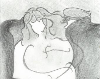 340x270 french cafe drawing etsy - French Cafe Drawing