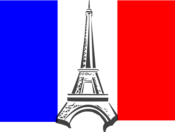 600x454 French Drawing Flag France Transparent Png Clipart Free Download - French Flag Drawing