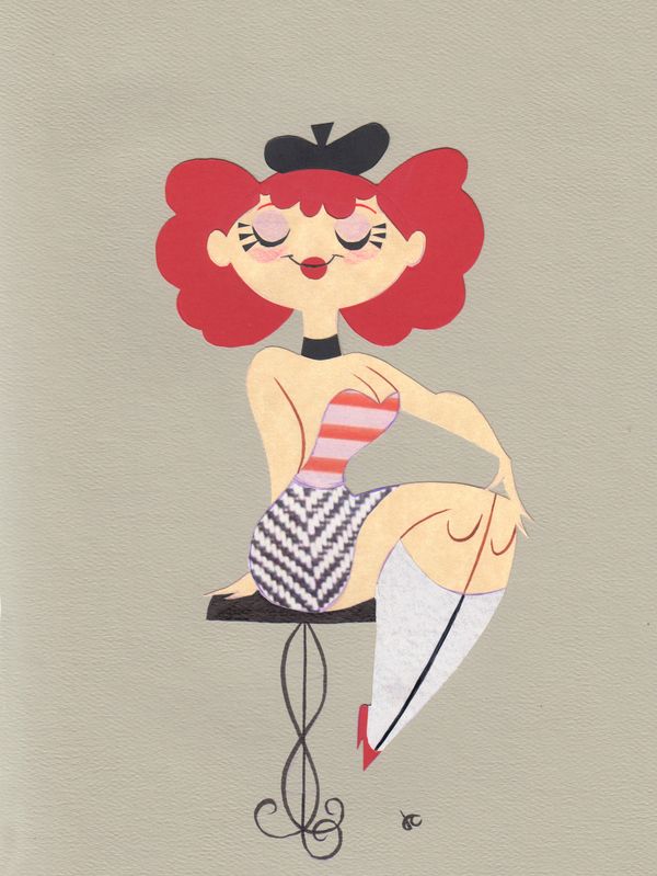 600x799 french girl so french cartoons, art, girl cartoon - French Girl Drawing