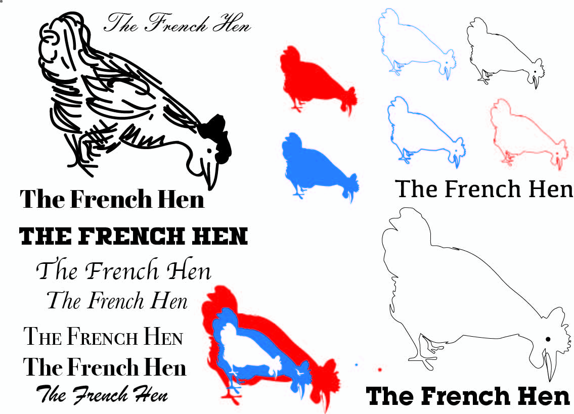 1135x819 g d exercise the french hen monicascanlanocablog - French Hen Drawing