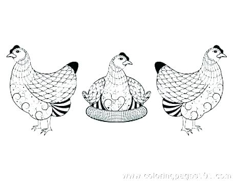 455x352 little red hen colouring sheet coloring pages - French Hen Drawing