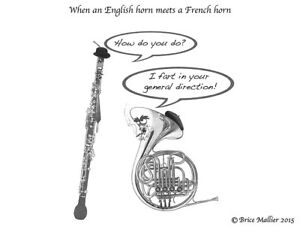 300x227 french horn humor drawing ebay - French Horn Drawing