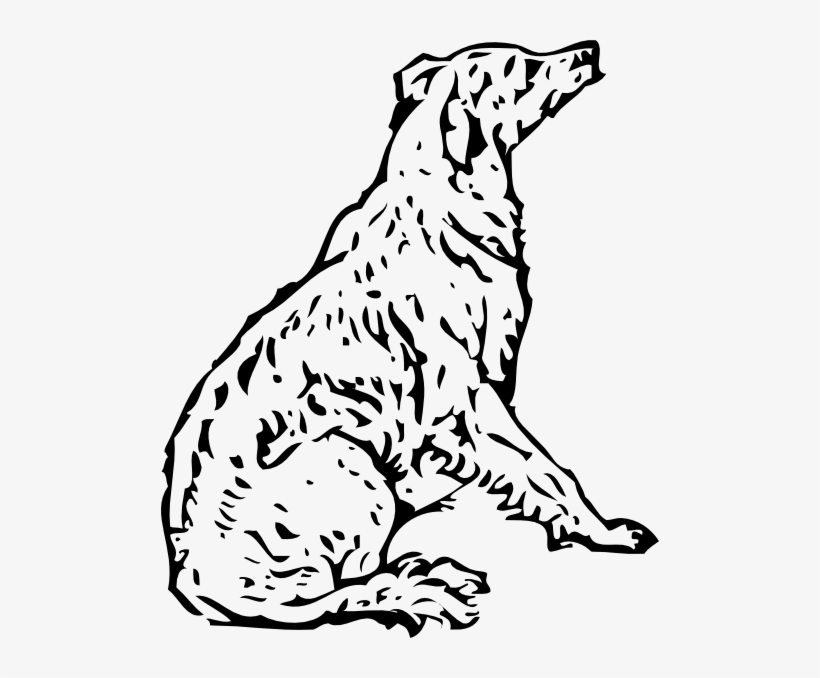 820x678 Dogs Line Drawing - French Poodle Drawing