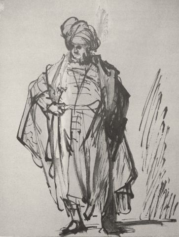 363x480 brush drawings rembrandt projekte - Fresco Drawing