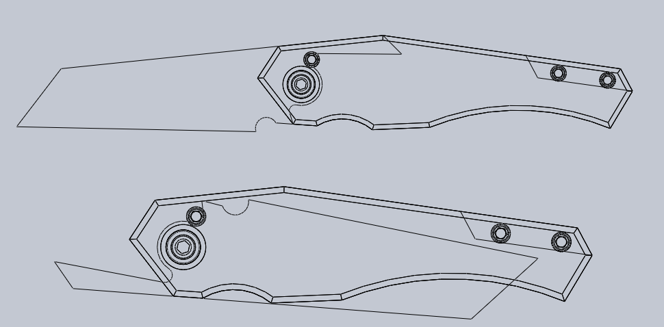 970x478 friction folder design criticism knife axe knife template - Friction Drawing