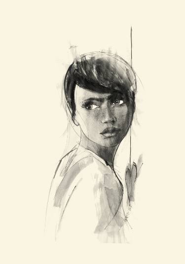 375x536 Frida Kahlo Drawing - Frida Kahlo Drawings