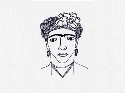 400x300 Frida Kahlo - Frida Kahlo Drawings