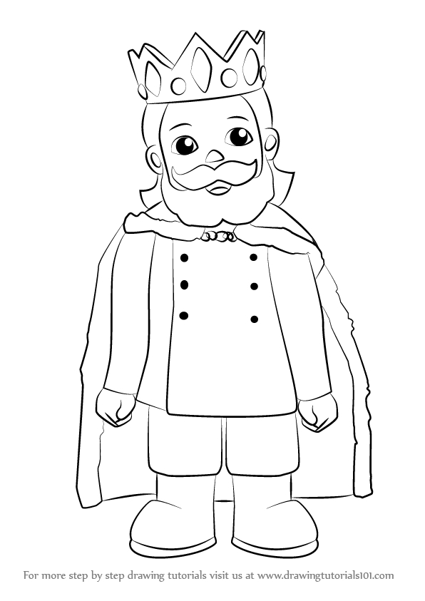 596x843 learn how to draw king friday xiii from daniel tiger - Friday Drawing