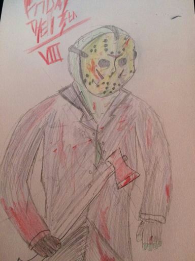 384x512 shoutout for this jason drawing!! friday the franchise amino - Friday Drawing